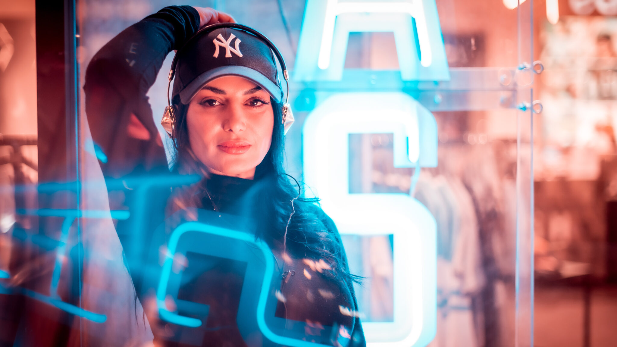 Ana Nashville Neon Photoshoot