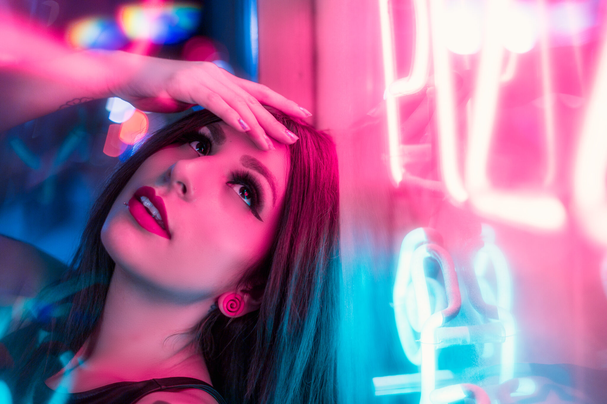 Neon Portraits by RunNGun Photography